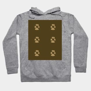 Muddy Paw Prints Hoodie